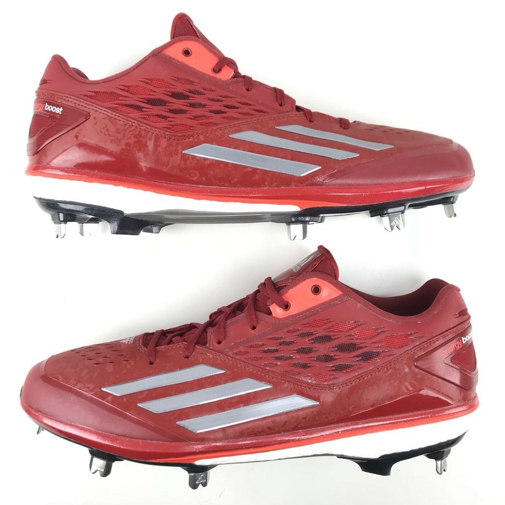 Adidas Baseball Cleats Size 12 Boost Metal Icon Po‎ - Picture 3 of 8